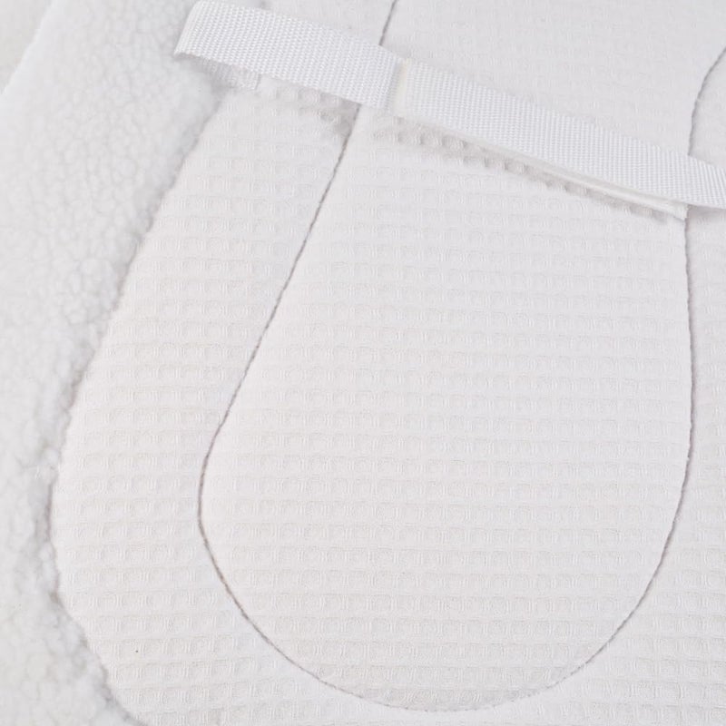 HORZE Airflow Close Contact Shaped Pad - White - Horse - Image 3